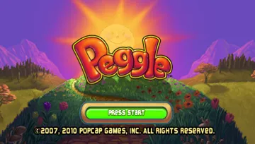 Peggle (EU) screen shot title